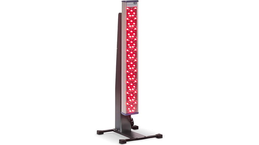 red light therapy tower