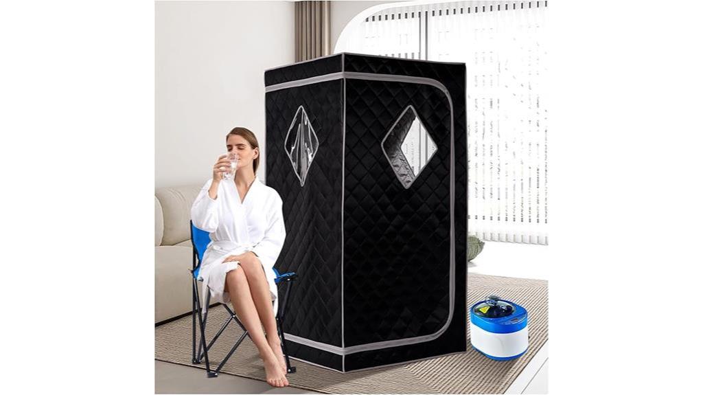 relax with portable sauna