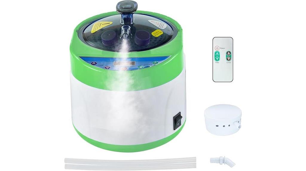 remote control sauna steamer