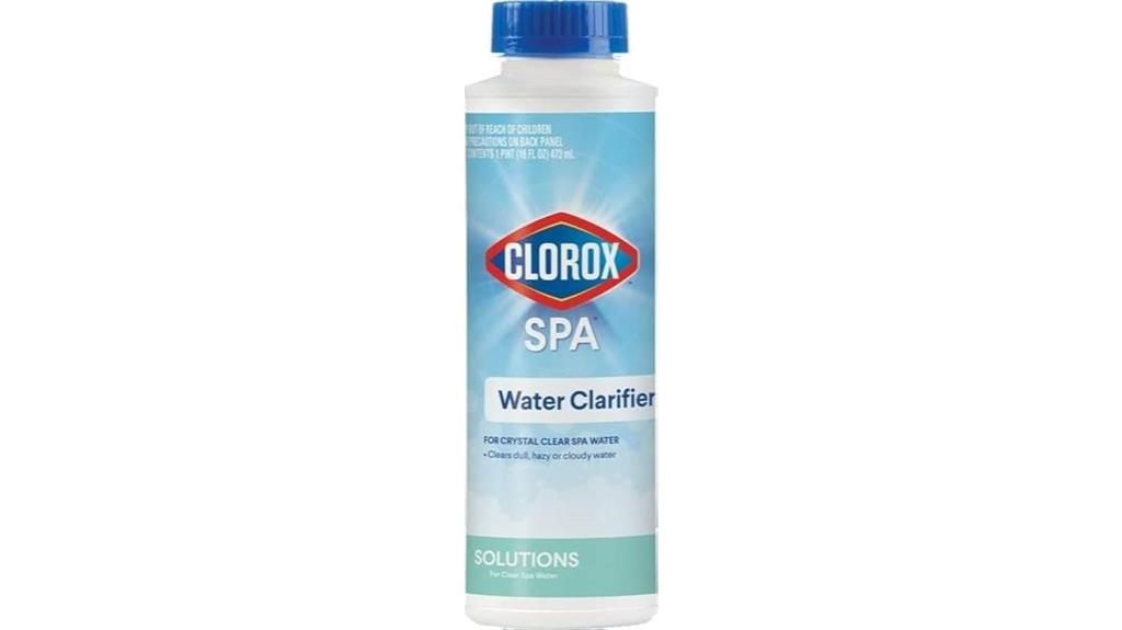 spa water clarifier solution