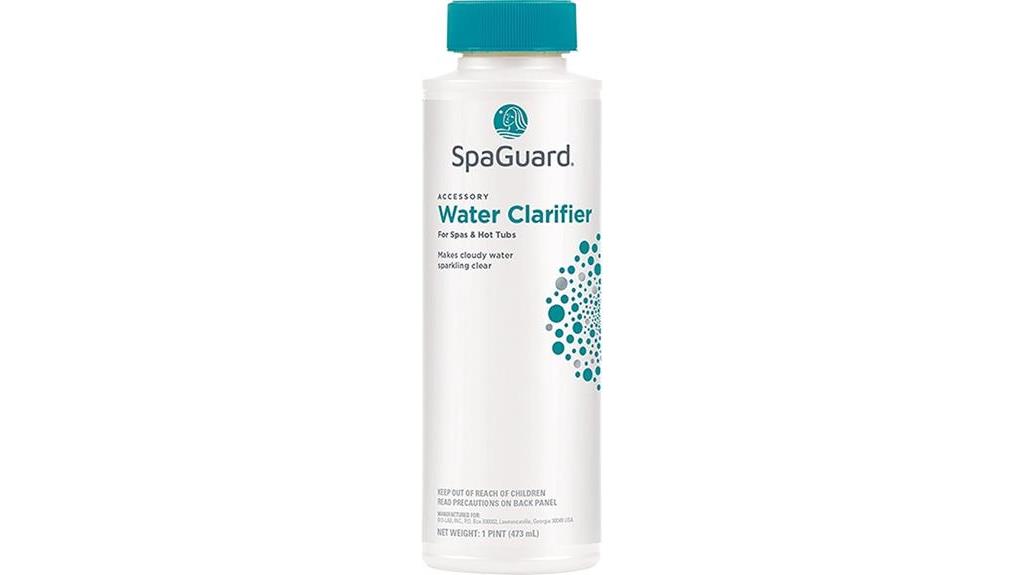 spa water clarifier solution