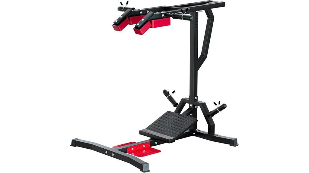 strength training calf machine