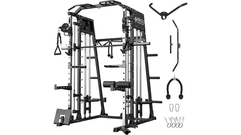 versatile and efficient gym equipment