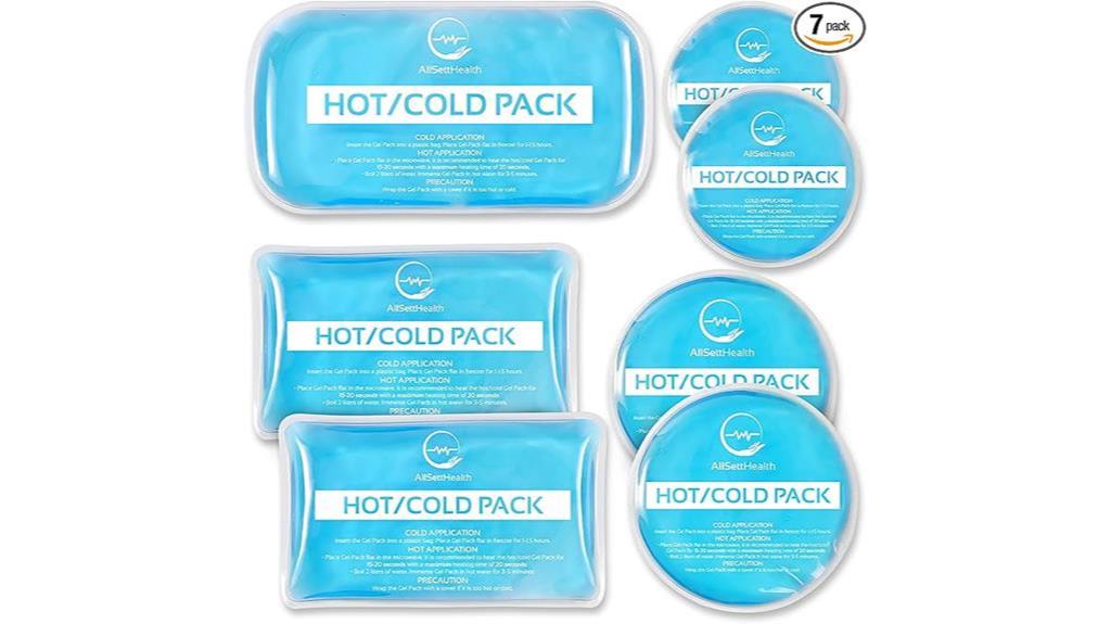 versatile gel packs set