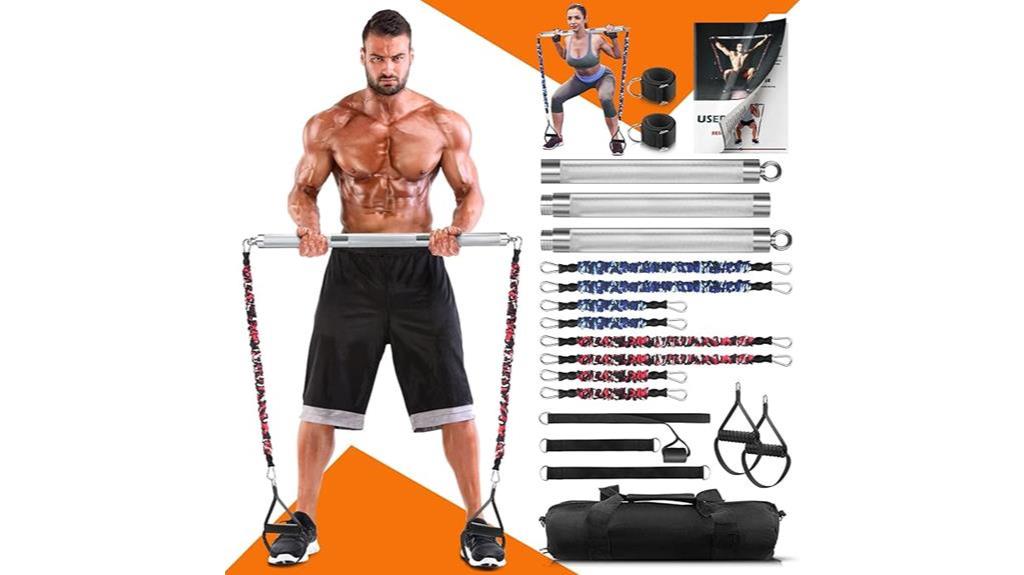 versatile portable gym set