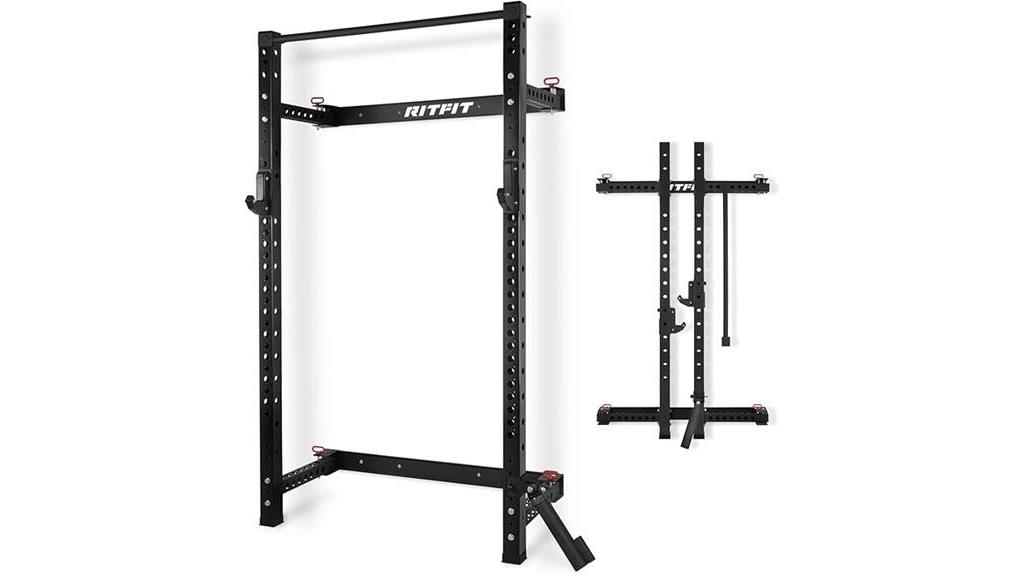 versatile squat rack design