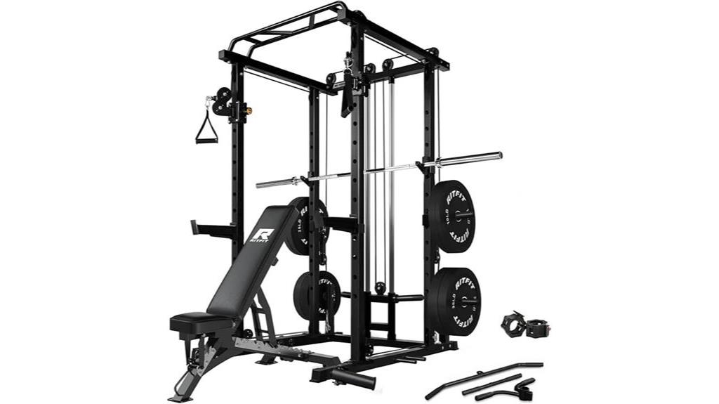 versatile squat rack option