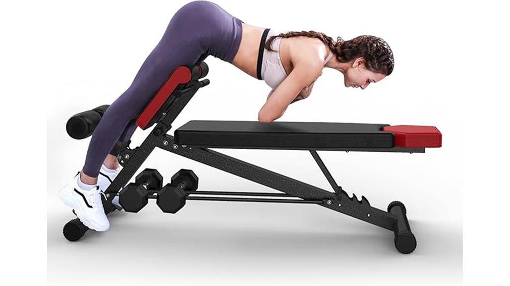 versatile weight bench workout