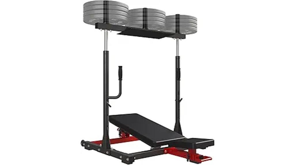 vertical leg press machine