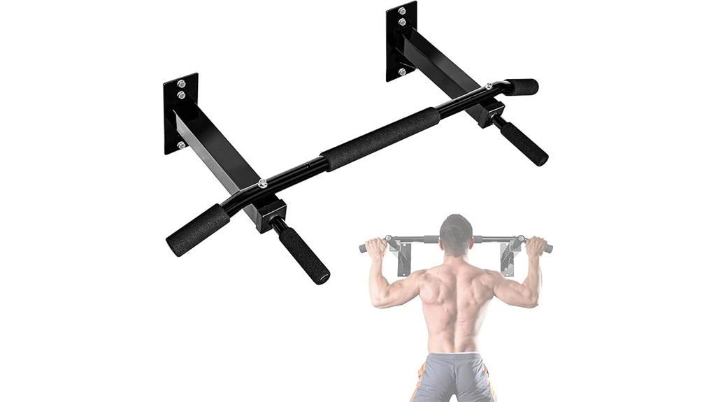 wall mounted pull up bar