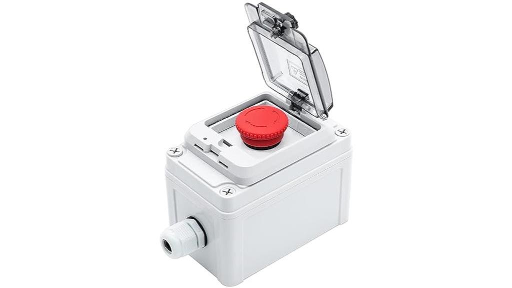 waterproof emergency stop switch