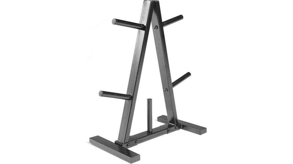 weight plate rack storage